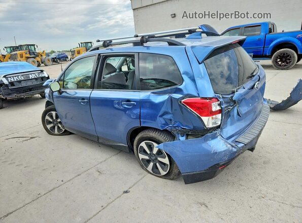 JF2SJAGC3HH521434 2017 SUBARU FORESTER Blue Tył lewy