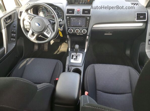 JF2SJAGC3HH568074 2017 SUBARU FORESTER Silver წინა პანელის ხედი