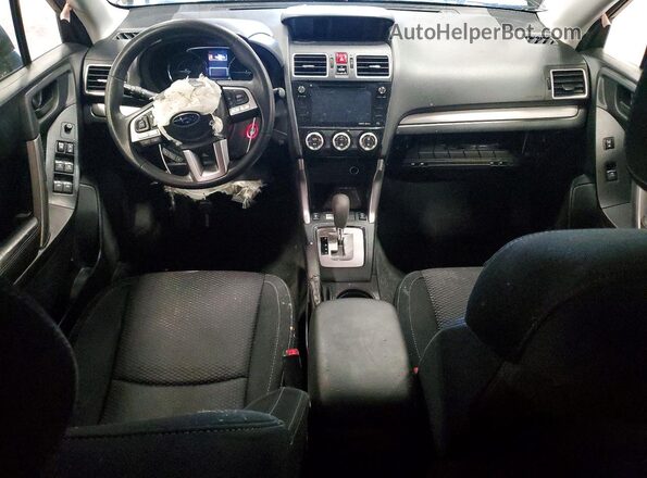 JF2SJAGC3JH486979 2018 SUBARU FORESTER Black Dashboard view