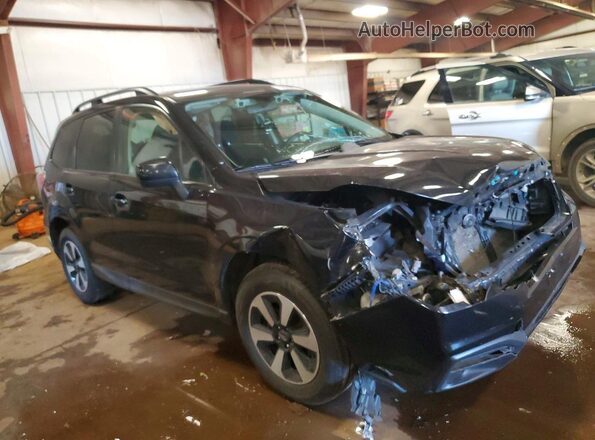 JF2SJAGC3JH486979 2018 SUBARU FORESTER Black Front right