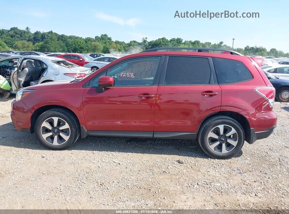 JF2SJAGC3JH570638 2018 SUBARU FORESTER Maroon Панорамний вид салону 360°