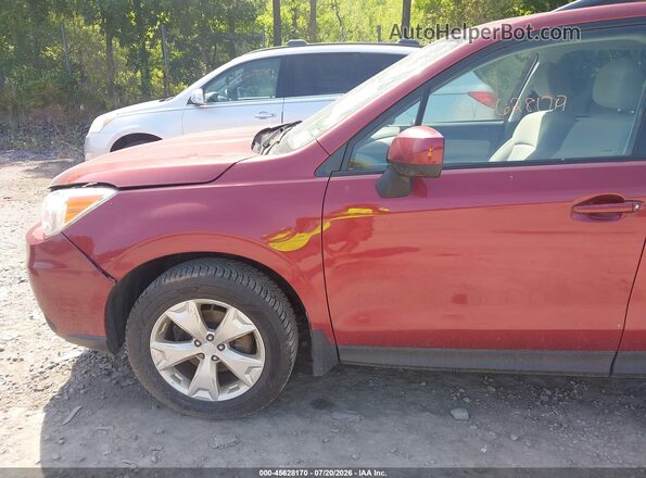 JF2SJAGC4GH541030 2016 SUBARU FORESTER Red Front view