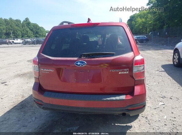 JF2SJAGC4GH541030 2016 SUBARU FORESTER Red 