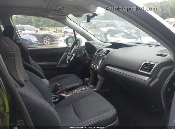 JF2SJAGC4JH425897 2018 SUBARU FORESTER Black Widok wnętrza z przodu