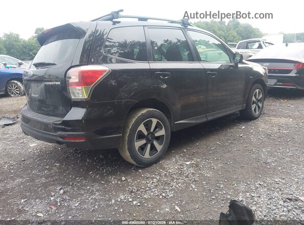 JF2SJAGC4JH425897 2018 SUBARU FORESTER Black Tył prawy