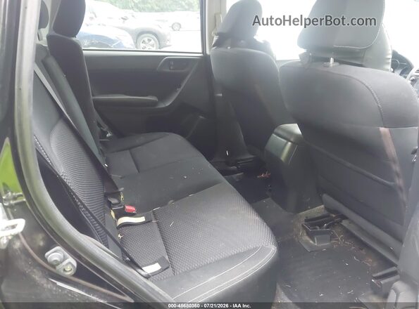 JF2SJAGC4JH425897 2018 SUBARU FORESTER Black Widok naklejki z numerem VIN