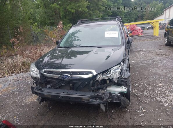 JF2SJAGC4JH425897 2018 SUBARU FORESTER Black Widok deski rozdzielczej