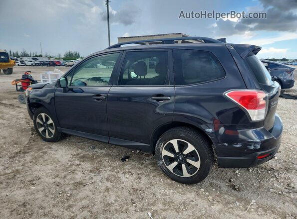 JF2SJAGC4JH508181 2018 SUBARU FORESTER Charcoal Հետևի ձախ
