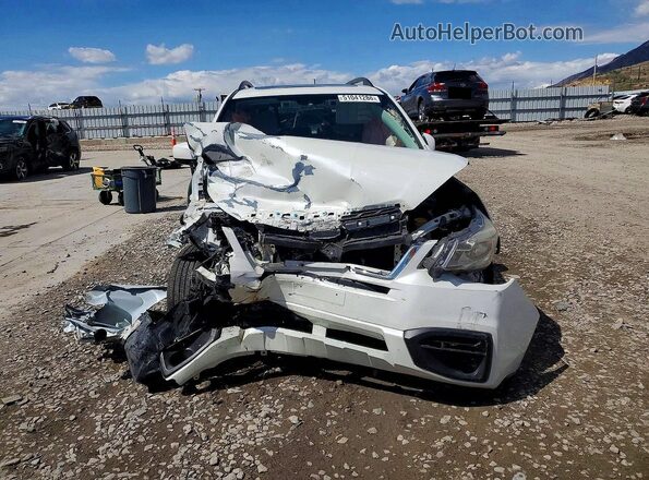 JF2SJAGC4JH515003 2018 SUBARU FORESTER White Вид спереду