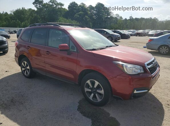 JF2SJAGC4JH575721 2018 SUBARU FORESTER Burgundy Передня права чверть