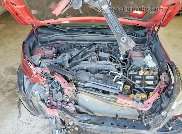 JF2SJAGC5HH495984 2017 SUBARU FORESTER Burgundy Շարժիչի բաժամունքի տեսք