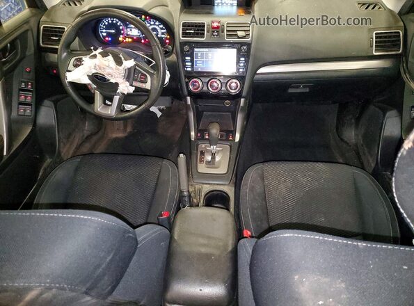 JF2SJAGC5HH514842 2017 SUBARU FORESTER Серебряный Вид панели приборов