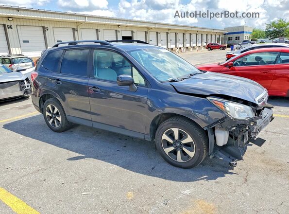 JF2SJAGC5HH571638 2017 SUBARU FORESTER Серый Передняя правая четверть