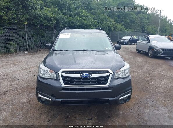 JF2SJAGC5JH471156 2018 SUBARU FORESTER Gray Instrument cluster view