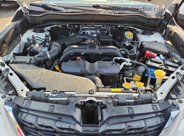 JF2SJAGC5JH507850 2018 SUBARU FORESTER White Rear interior view