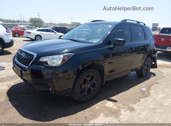 JF2SJAGC5JH549645 2018 SUBARU FORESTER Black Front left