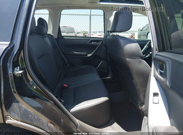 JF2SJAGC5JH549645 2018 SUBARU FORESTER Black VIN sticker view
