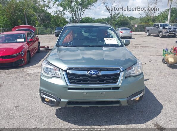 JF2SJAGC5JH577509 2018 SUBARU FORESTER Blue Widok zestawu wskaźników