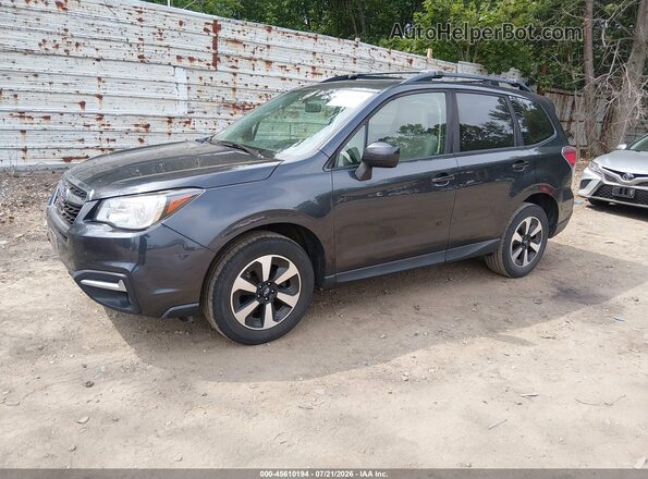 JF2SJAGC6HH545131 2017 SUBARU FORESTER Gray Przód lewy