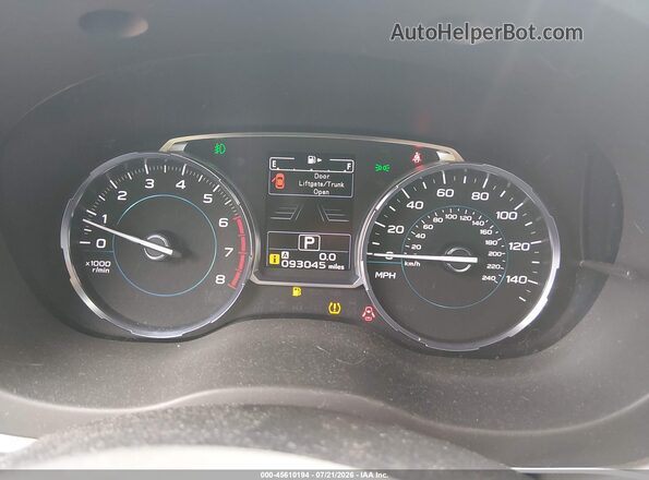 JF2SJAGC6HH545131 2017 SUBARU FORESTER Gray Widok tylnych siedzeń