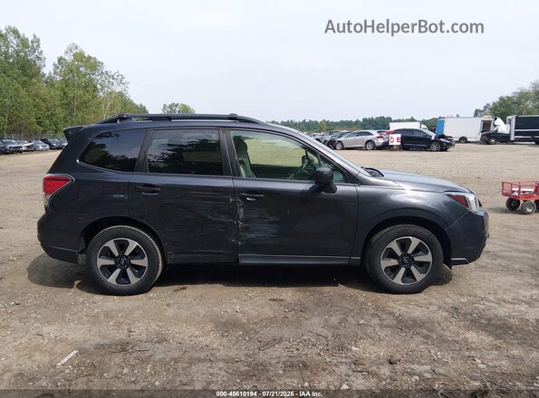JF2SJAGC6HH545131 2017 SUBARU FORESTER Gray Widok wnętrza z tyłu