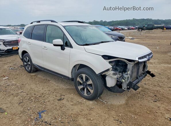 JF2SJAGC6HH546960 2017 SUBARU FORESTER White Przód prawy