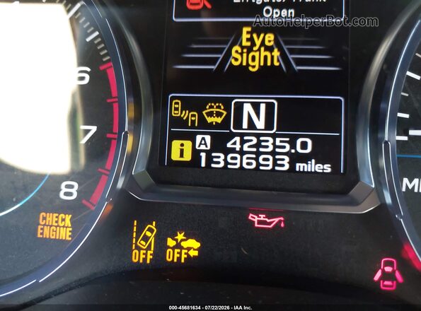JF2SJAGC6HH567422 2017 SUBARU FORESTER Красный 