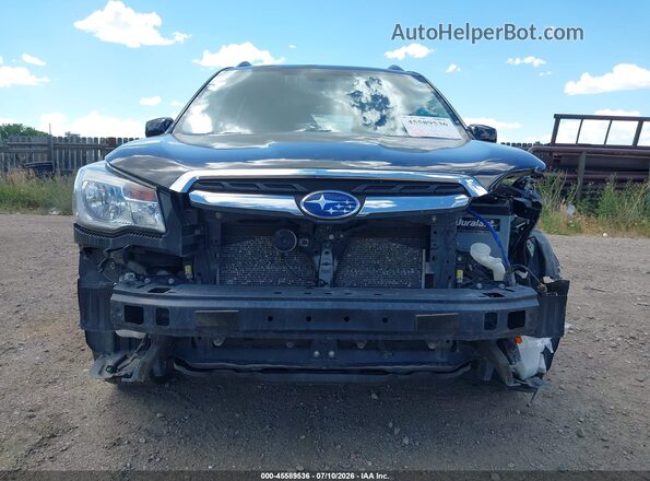 JF2SJAGC6HH569168 2017 SUBARU FORESTER Black Սալոնի հետևի տեսք