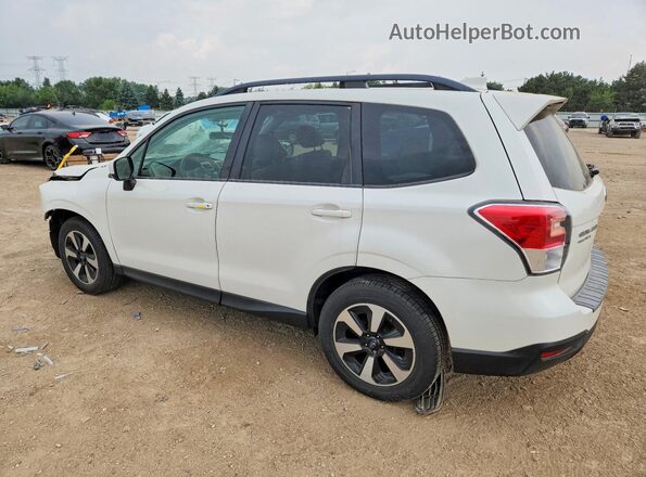 JF2SJAGC6JH477256 2018 SUBARU FORESTER Белый Задняя левая четверть