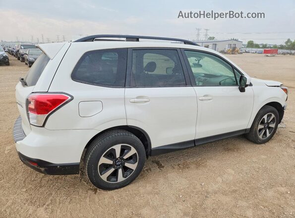 JF2SJAGC6JH477256 2018 SUBARU FORESTER Белый Задняя правая четверть