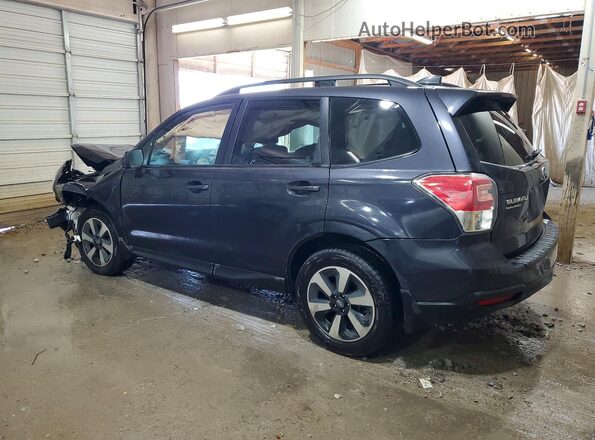 JF2SJAGC7JH525573 2018 SUBARU FORESTER Charcoal Trasero izquierdo