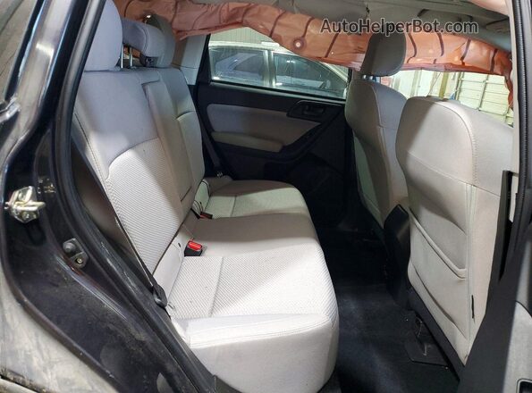 JF2SJAGC7JH525573 2018 SUBARU FORESTER Charcoal Vista interior trasera