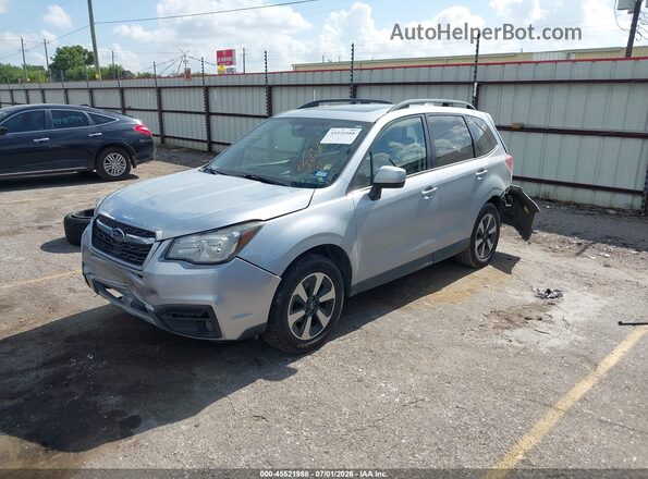 JF2SJAGC8JH406351 2018 SUBARU FORESTER Light Blue Передняя левая четверть