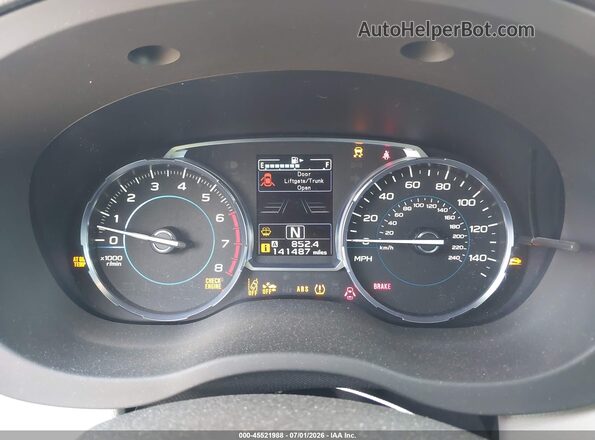 JF2SJAGC8JH406351 2018 SUBARU FORESTER Light Blue Вид задних сидений