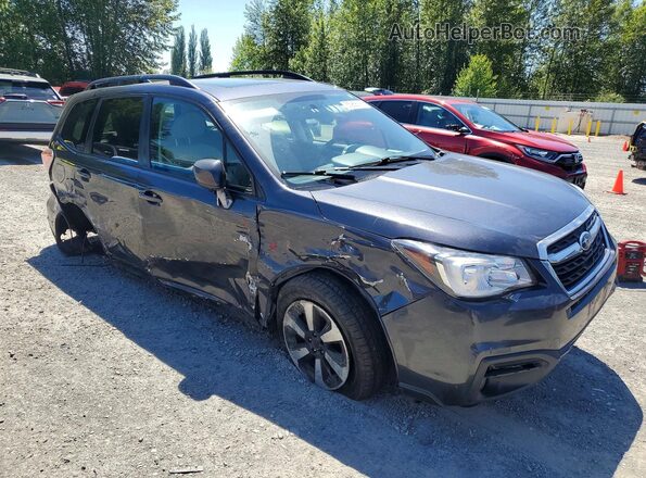 JF2SJAGC8JH420699 2018 SUBARU FORESTER Black Front right