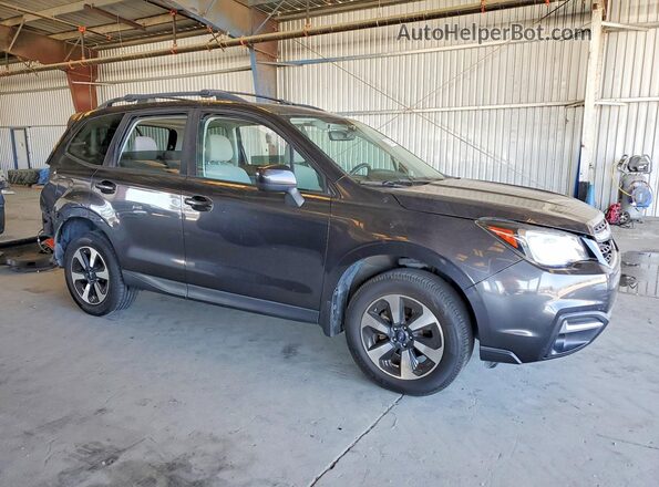 JF2SJAGC8JH594708 2018 SUBARU FORESTER Gray Delantero derecho
