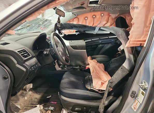 JF2SJAGC9HH499293 2017 SUBARU FORESTER Silver Widok wnętrza z przodu