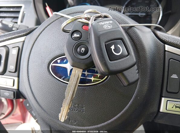 JF2SJAGC9HH553935 2017 SUBARU FORESTER Maroon წინა პანელის ხედი