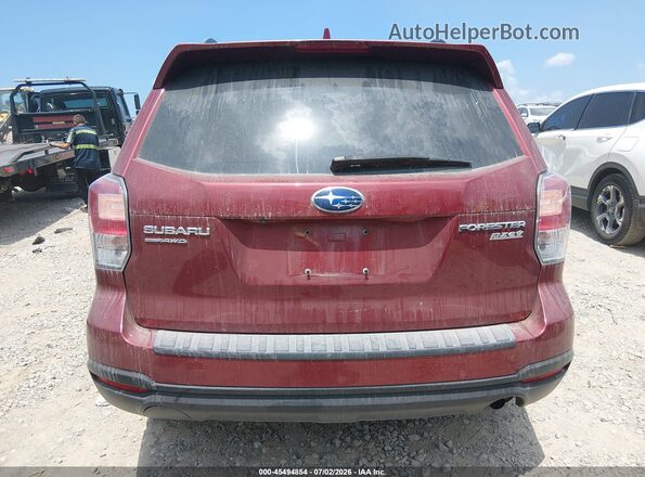 JF2SJAGC9HH553935 2017 SUBARU FORESTER Maroon 