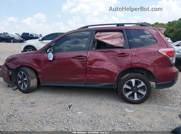 JF2SJAGC9HH553935 2017 SUBARU FORESTER Maroon 