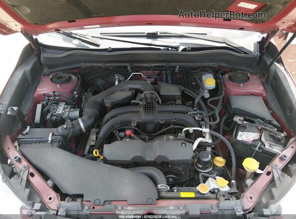 JF2SJAGC9HH553935 2017 SUBARU FORESTER Maroon უკანა ხედი