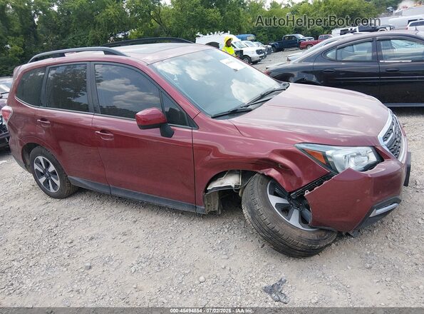 JF2SJAGC9HH553935 2017 SUBARU FORESTER Maroon 
