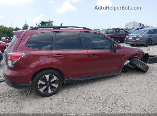 JF2SJAGC9HH553935 2017 SUBARU FORESTER Maroon 