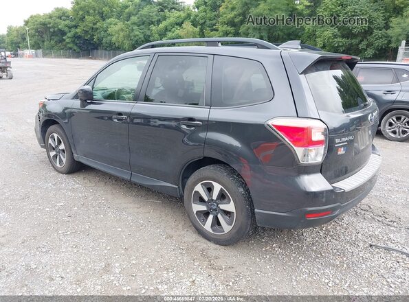 JF2SJAGC9HH555278 2017 SUBARU FORESTER Black Tył lewy