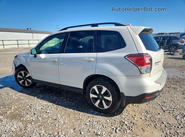 JF2SJAGC9HH579130 2017 SUBARU FORESTER Белый Задняя левая четверть