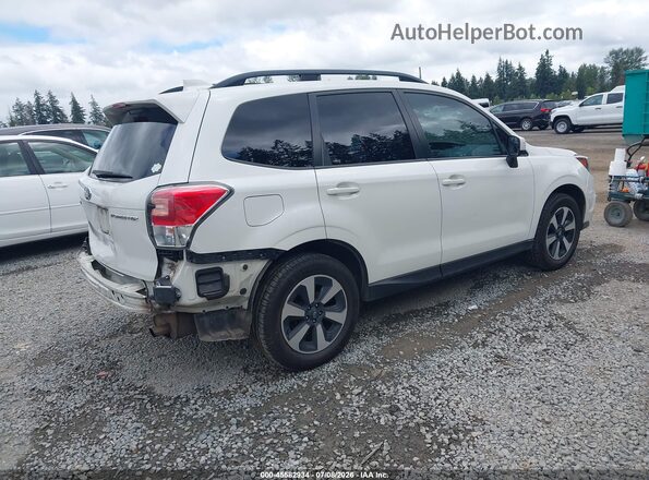 JF2SJAGC9JH476196 2018 SUBARU FORESTER White Trasero derecho