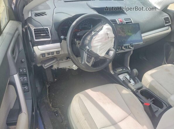JF2SJAGCXJH611265 2018 SUBARU FORESTER Blue Widok deski rozdzielczej