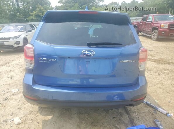 JF2SJAGCXJH611265 2018 SUBARU FORESTER Blue Widok z tyłu
