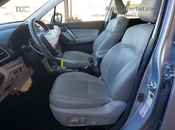 JF2SJAHC0GH412796 2016 SUBARU FORESTER Silver წინა სალონის ხედი