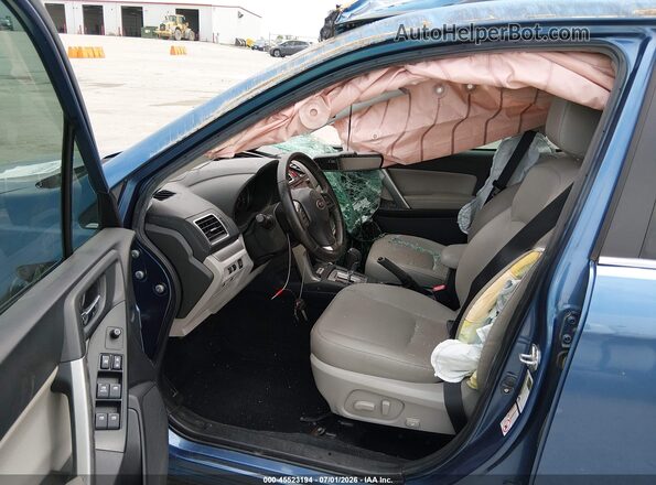 JF2SJAHC1GH499124 2016 SUBARU FORESTER Champagne Вид салону спереду